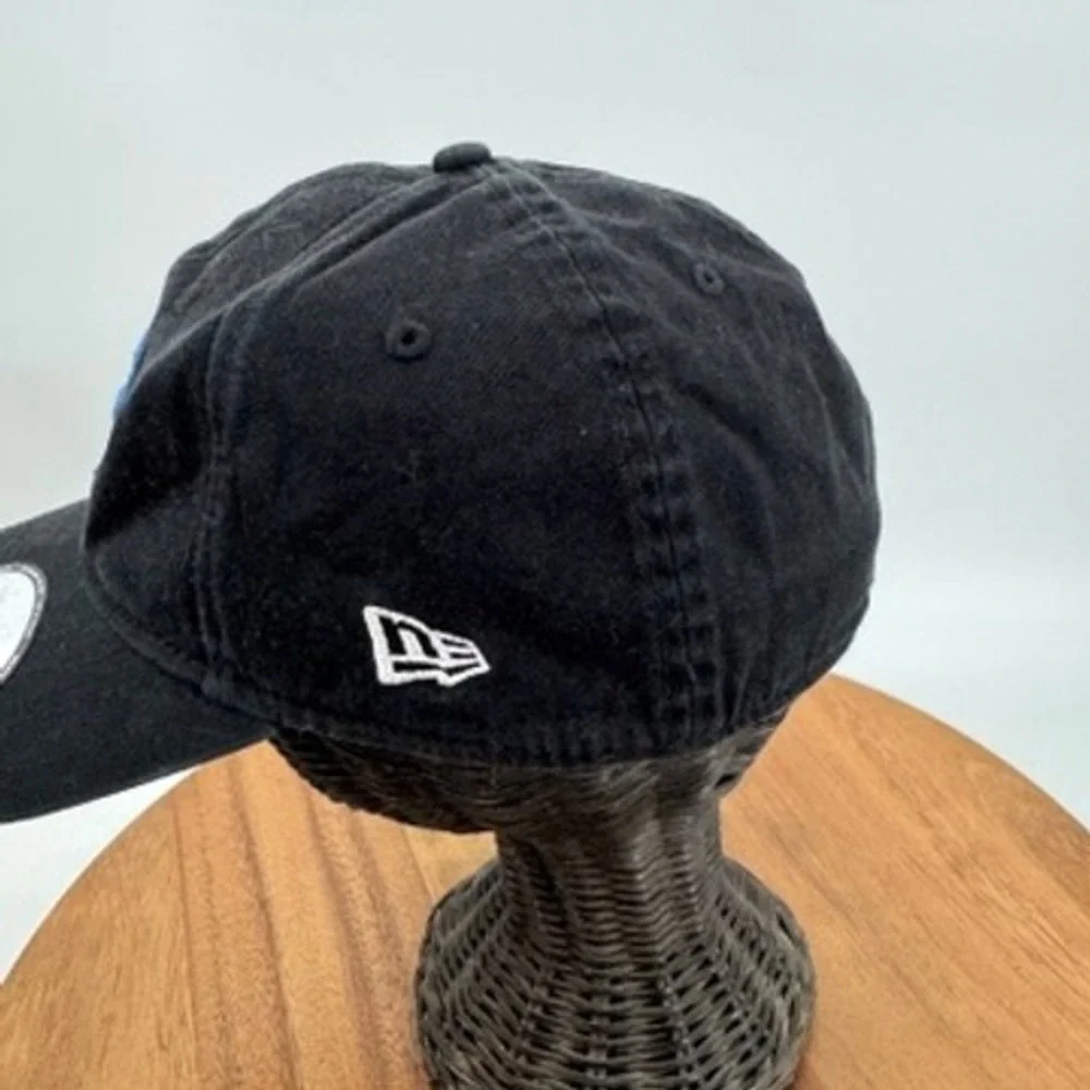 Detroit Lions NFL Hat Mens Fitted XX‎ Large New Era Black Blue Embroidered